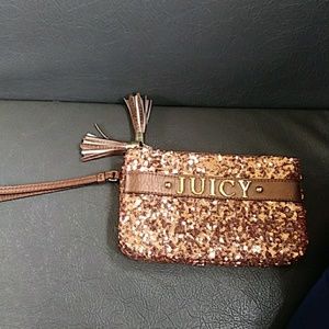 A Juicy wallet gold colored